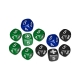 Sherman Solitaire Set of 12 dice from Draco Ideas