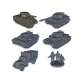 Sherman Solitaire Set of 18 miniatures from Draco Ideas