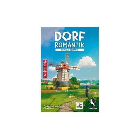 Juego de mesa Dorfromantik: Equipaje de Mano de SD Games