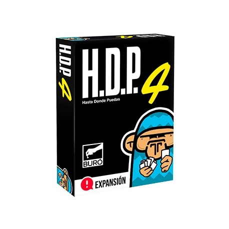 Juego de cartas H.D.P. 4 de Buro De Juegos