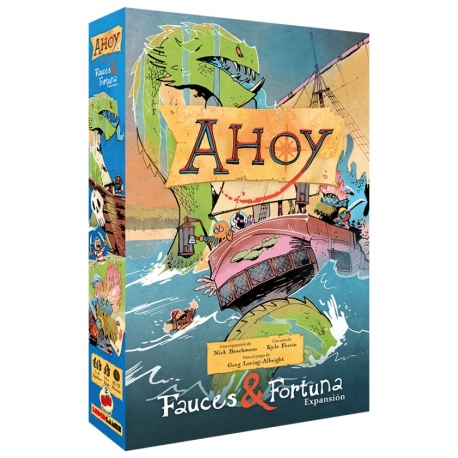 Ahoy: Maw and Fortune expansion from 2Tomatoes Games (Spanish)