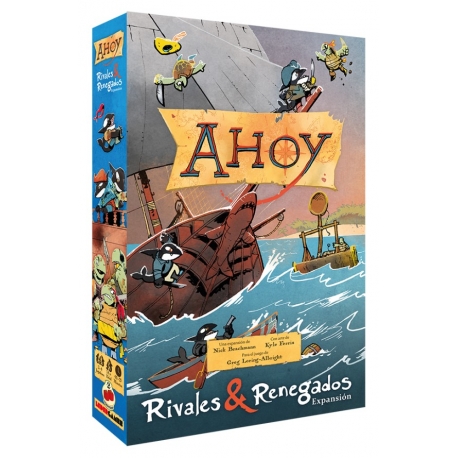 Ahoy: Rivals and Renegades expansion from 2Tomatoes Games (Spanish)