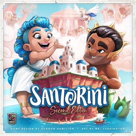 Santorini Board Game 2nd Edition (English) by Roxley Games