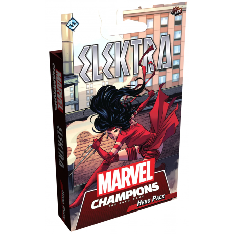 Marvel Champions: Elektra Heroe Pack (Inglés) de Fantasy Flight Games