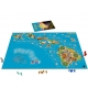 Mapa de escenario de Hawai'i para el juego de mesa Navegantes de Catan de Catan Studio