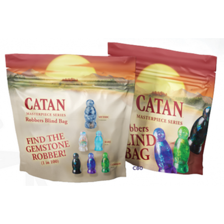 Ladrón de resina en bolsa sorpresa para el juego de mesa Catan de FanRoll