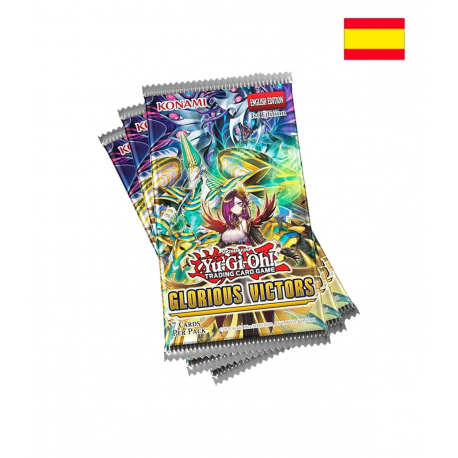 Yu-Gi-Oh! TCG Glorious Victors Booster Box Display (24 Boosters) (Spanish) by Konami