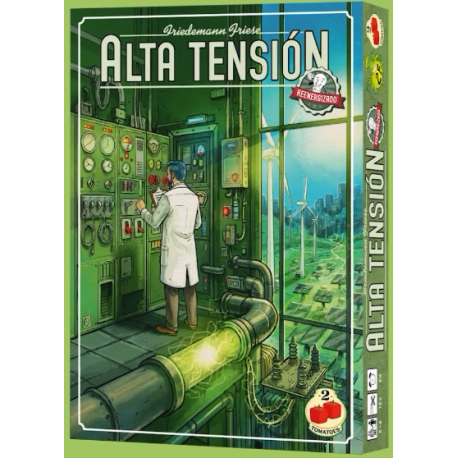 Board game Power Grid (Re-energized Edition) from 2 Tomatoes Games (Spanish)