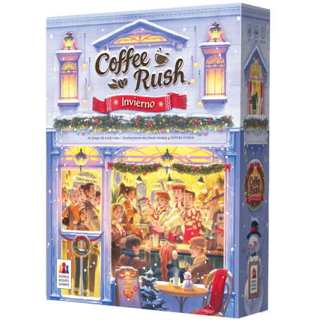 Juego de mesa Coffee Rush Invierno de Korea Board Games