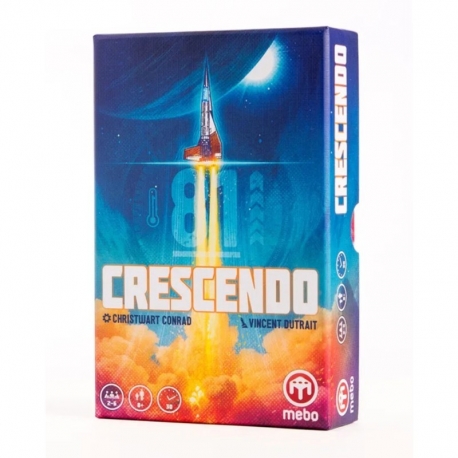 Crescendo card game from Mego Games (Spanish)