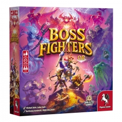 Juego de mesa Boss Fighters QR de Maldito Games