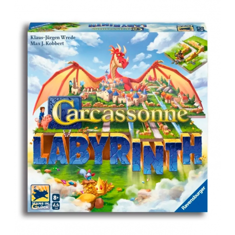 Juego de mesa Labyrinth: Carcassone de Ravensburger