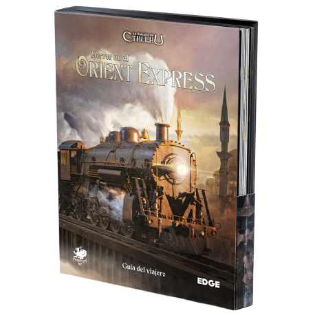 Libro de rol Horror en el Orient Express Guía del viajero de Edge Studio