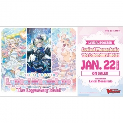 Cardfight!! Vanguard Booster Box VGE-DZ-LBT03 Lyrical Monasterio The Legendary Idols! (16 Packs) (Inglés) de Bushiroad