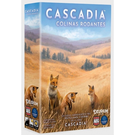 Cascadia: Rolling Hills board game from Delirium Games