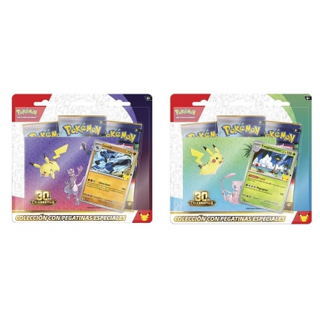 Pokémon TCG 30TH Tech Sticker Collection (Castellano) de Bandai