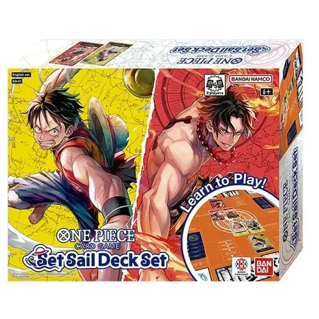 One Piece Card Game Deck Set SD-01 (Inglés) de Bandai TCG
