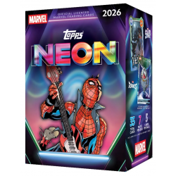 Topps Marvel Neon 2026 Value Box – a Marvel trading card collection featuring striking neon-style designs.