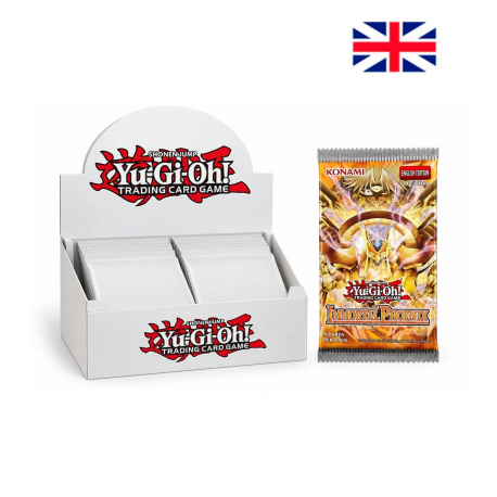 Yu-Gi-Oh! TCG Immortal Phoenix Booster Display (24 Packs) (Inglés) de Konami