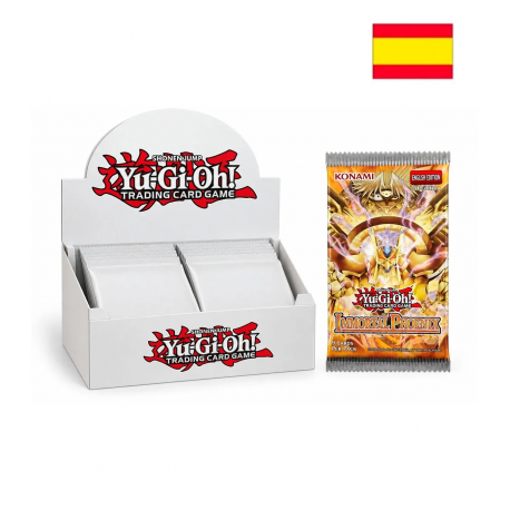Yu-Gi-Oh! TCG Immortal Phoenix Booster Display (24 Packs) (Castellano) de Konami