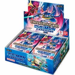Digimon Card Game - Chivalrous XIII EX-13 Extra Booster Display (24 Packs) (English)