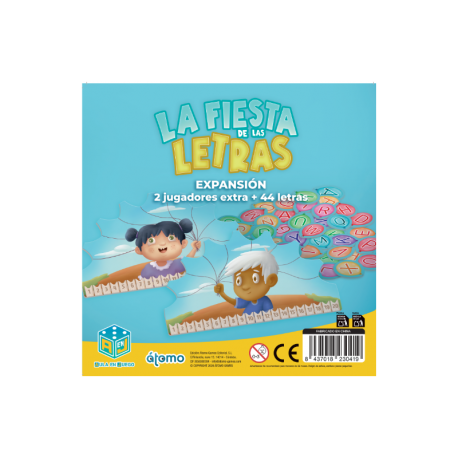 Expansión educativo La Fiesta de las Letras de Átomo Games