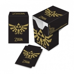 Up - Full-View Deck Box - The Legend Of Zelda: Black And Gold