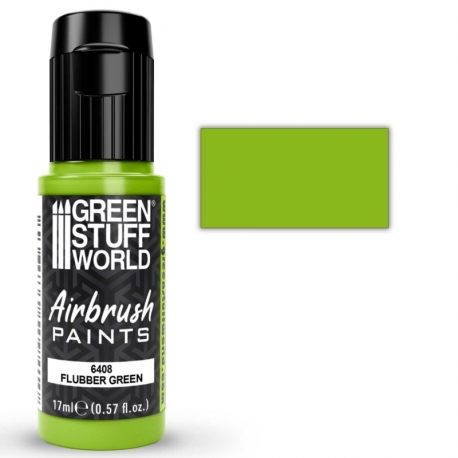 Pintura aerógrafo FLUBBER GREEN