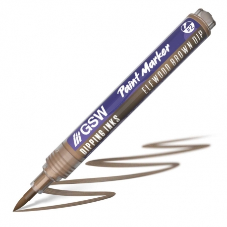 Rotulador Dipping Ink - ELFWOOD BROWN DIP