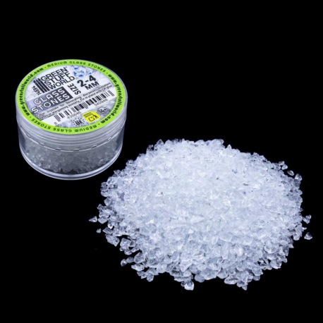 Piedras de Cristal rotas 2-4mm