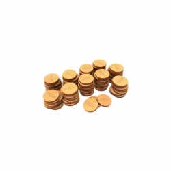 Peanas DM - Redondas 25 mm (Pack x100)