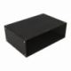 Hollow stackable drawer module - Black