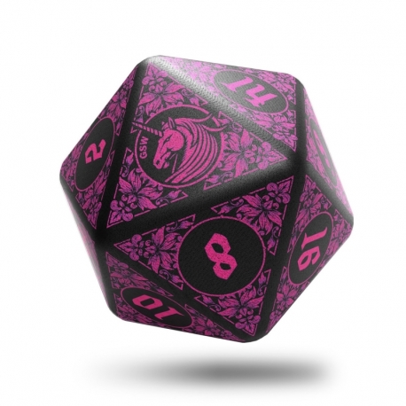 Giant Anti-Stress Dice D20 - UNICORN