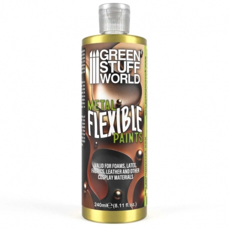 Gold Flexible Metallic Paint 240ml