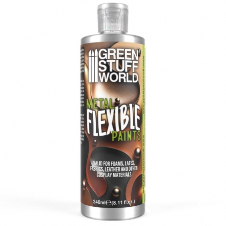 Flexible Metallic Paint Silver 240ml