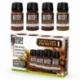 Set pigmentos terrosos 30ml - número 1