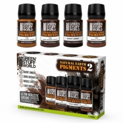 Earthy pigment set 30ml - number 2