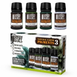 Set pigmentos terrosos 30ml - número 3
