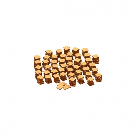DM Bases - Square 25 mm (Pack x500)