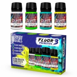 Fluor pigment set 30ml - number 3