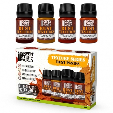 Set of oxide textures 30ml