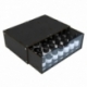 Stackable and magnetic 30ml paint organizer module - Black