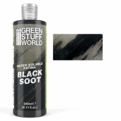 Pátinas solubles agua BLACK SOOT 240ml