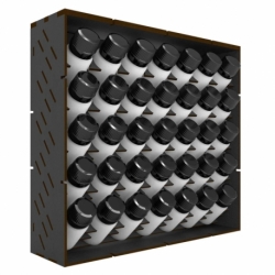 Black Modular Paint Organizer - VERTICAL 30ml