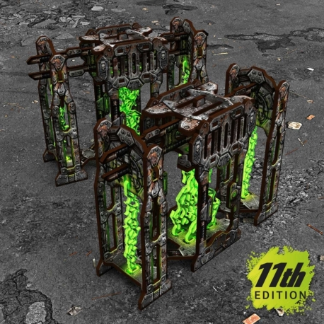 Pre-painted Power Towers 11th Edition