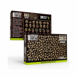 1000x Resin Skulls 1:48-1:35