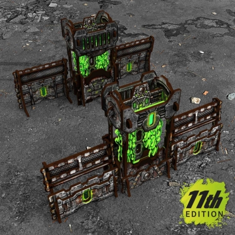 Power Generators and Pre-Painted Barricades 11th Edition
