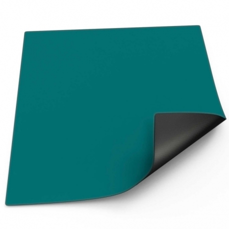 Neoprene board game mat 120x120cm Turquoise