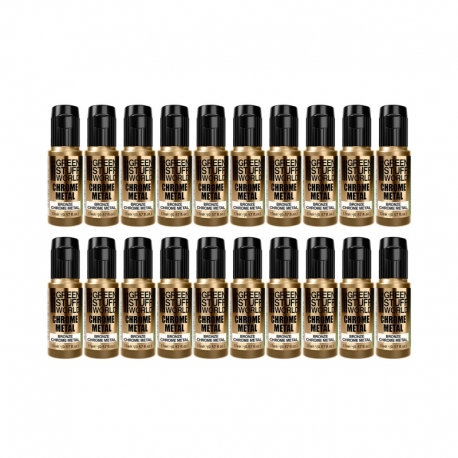 Chrome Paint - BRONZE 17ml (Pack x20)