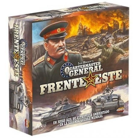 Juego de mesa Quartermaster general: Frente Este de Draco Ideas